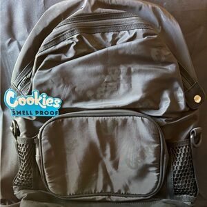 New COOKIES Black Smell Proof Backpack